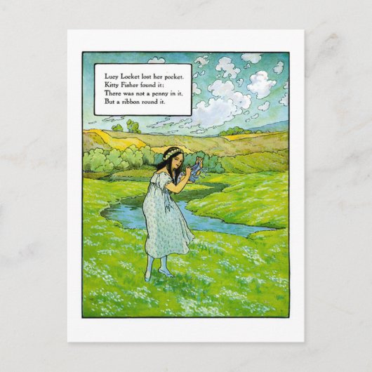 Lucy Locket Briefkaart (Voorkant)