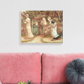 Lucy Locket heeft haar Pocket verloren Canvas Afdruk (Insitu (Woonkamer))