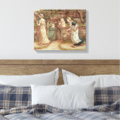 Lucy Locket heeft haar Pocket verloren Canvas Afdruk (Insitu (Slaapkamer))