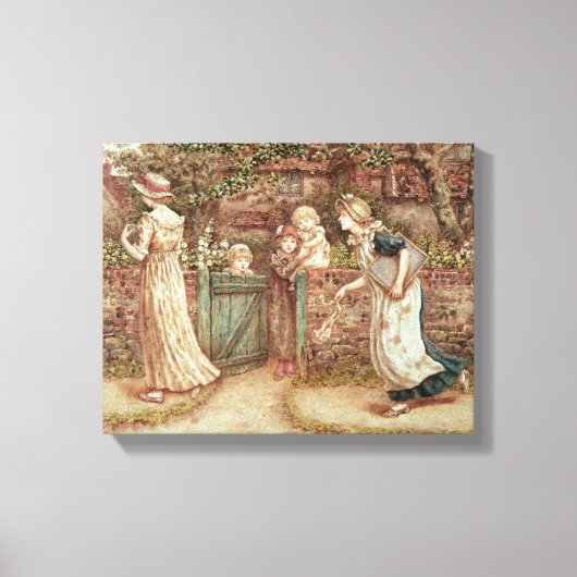 Lucy Locket heeft haar Pocket verloren Canvas Afdruk (Voorkant)