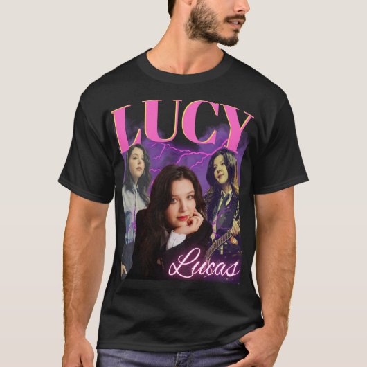 Lucy Lucas Boy Genius Vintage Shirt | Bootleg Fans (Voorkant)