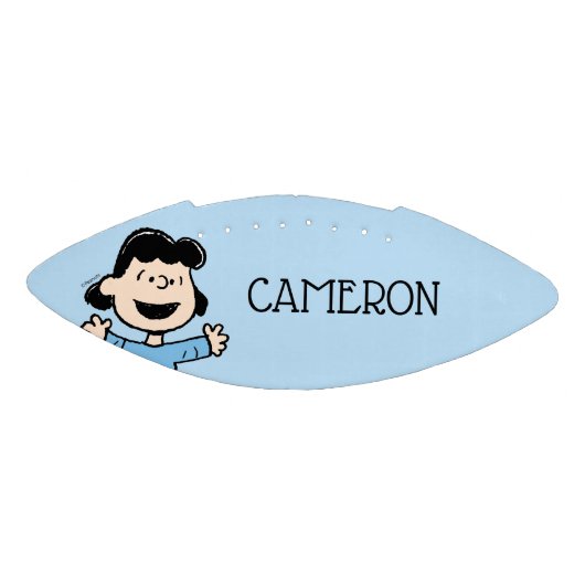 Lucy met wapenbreed american football (Paneel)