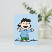 Lucy met wapenbreed briefkaart (Staand voorkant)