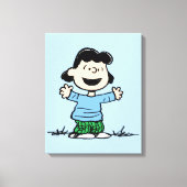 Lucy met wapenbreed canvas afdruk (Voorkant)