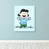 Lucy met wapenbreed canvas afdruk (Insitu (Houten vloer))