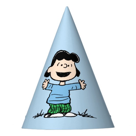 Lucy met wapenbreed feesthoedjes (Voorkant)