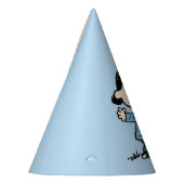 Lucy met wapenbreed feesthoedjes (Links)