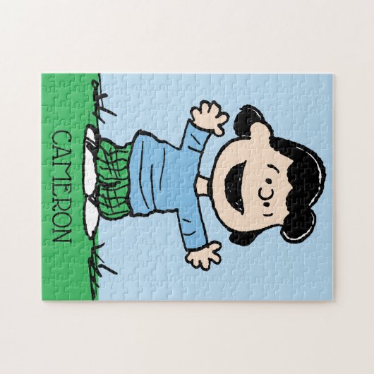 Lucy met wapenbreed legpuzzel (Horizontaal)