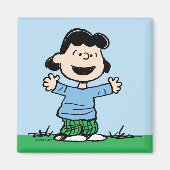 Lucy met wapenbreed magneet (Voorkant)