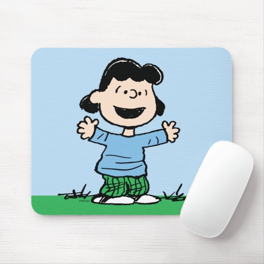 Lucy met wapenbreed muismat (Met muis)