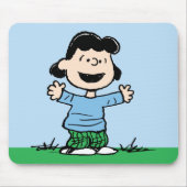 Lucy met wapenbreed muismat (Voorkant)