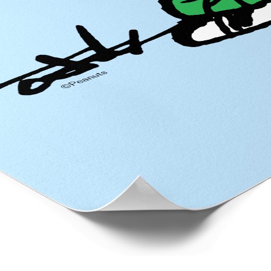 Lucy met wapenbreed poster (Hoek)