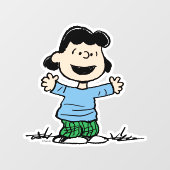 Lucy met wapenbreed raamsticker (Vel)