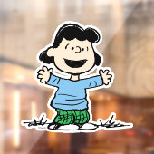 Lucy met wapenbreed raamsticker (Vel 2)