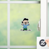 Lucy met wapenbreed raamsticker (Huis)