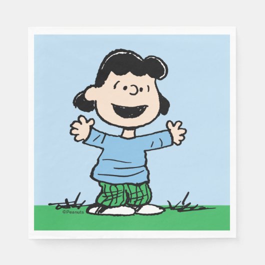 Lucy met wapenbreed servet (Voorkant)