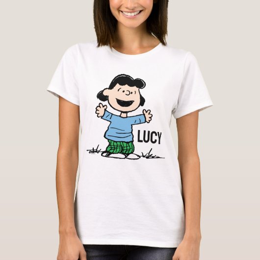 Lucy met wapenbreed t-shirt (Voorkant)