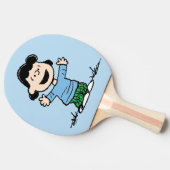 Lucy met wapenbreed tafeltennisbatje (Zijkant)