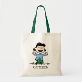 Lucy met wapenbreed tote bag (Voorkant)
