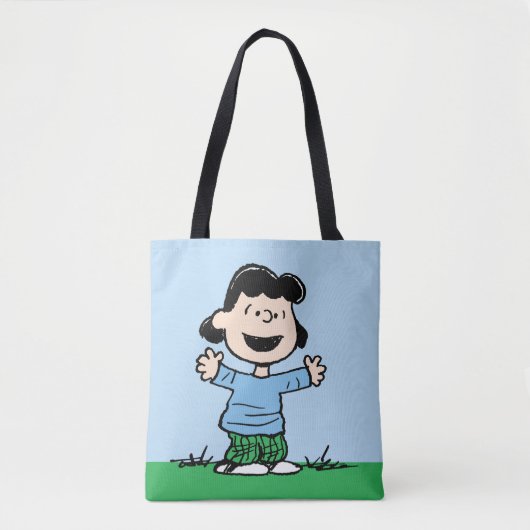 Lucy met wapenbreed tote bag (Voorkant)