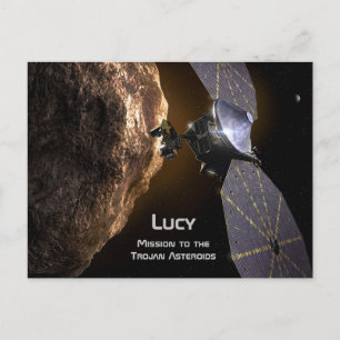 Lucy Mission to Study Trojan Asteroids Briefkaart