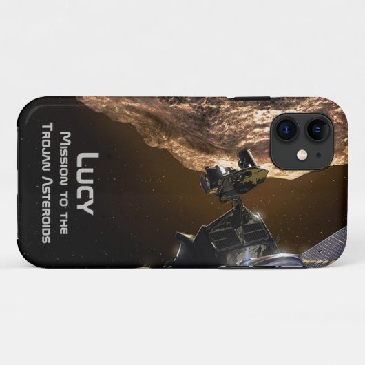 Lucy Mission to Study Trojan Asteroids Case-Mate iPhone Case (Achterkant (horizontaal))