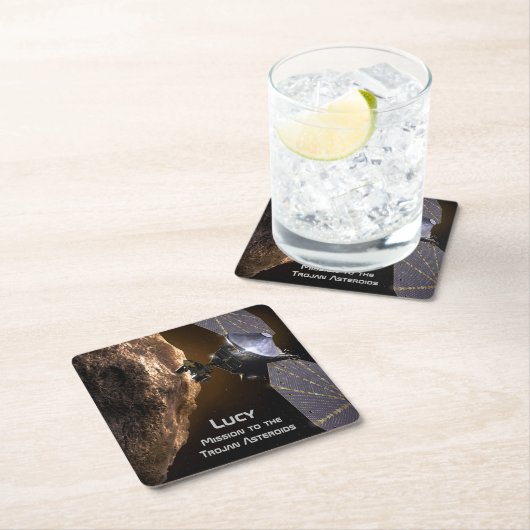 Lucy Mission to Study Trojan Asteroids Kartonnen Onderzetters (Insitu)