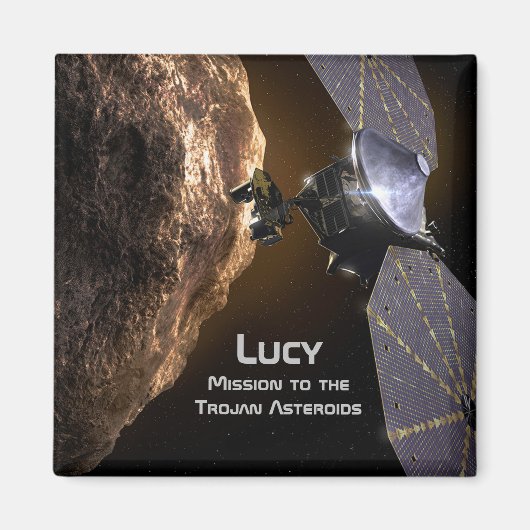 Lucy Mission to Study Trojan Asteroids Magneet (Voorkant)