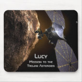 Lucy Mission to Study Trojan Asteroids Muismat (Voorkant)