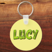 Lucy Name Kiwi Design Schlüsselanhänger Sleutelhanger (Voorkant)
