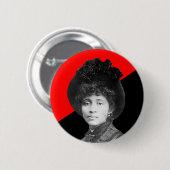 Lucy Parsons Anarcho-communist Ronde Button 5,7 Cm (Voorkant /achterkant)