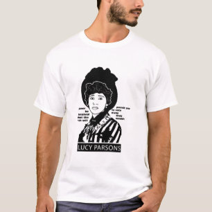 Lucy Parsons citeert nooit bedrogen T-shirt
