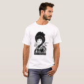 Lucy Parsons citeert nooit bedrogen T-shirt (Voorkant volledig)