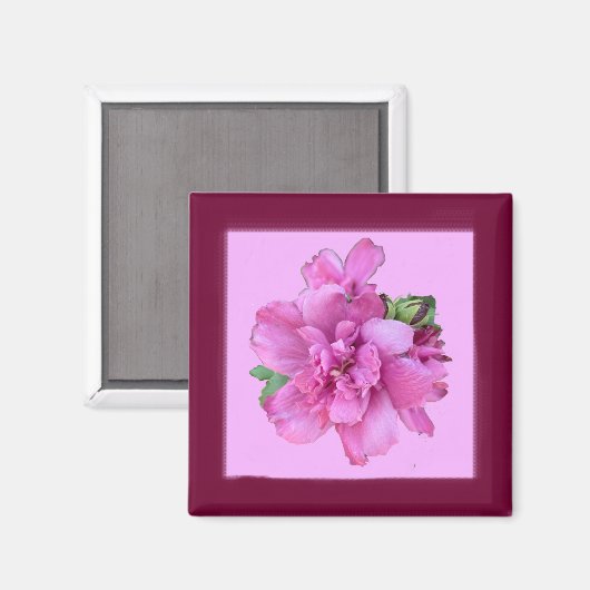 Lucy Roos Square Magnet (Voorkant / Achterkant)