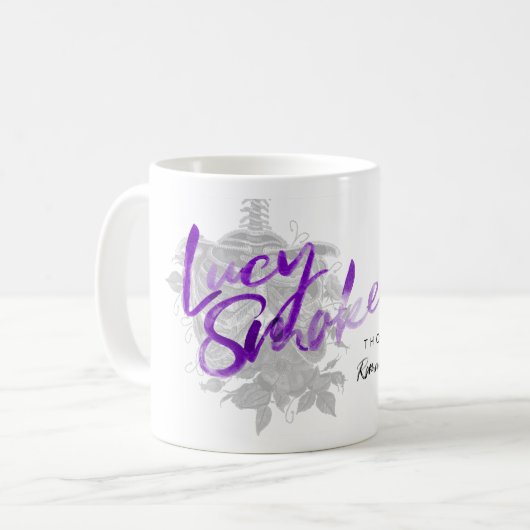 Lucy Smoke Bookish Mok (Voorkant links)