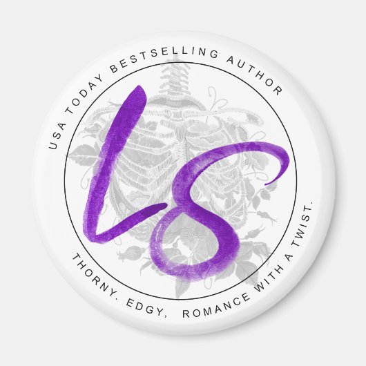 Lucy Smoke Logo Magnet (Voorkant)