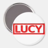 Lucy Stamp Magneet (Voorkant / Achterkant)