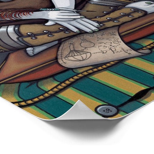 "Lucy" Steam Punk Fairy Art Poster (Hoek)