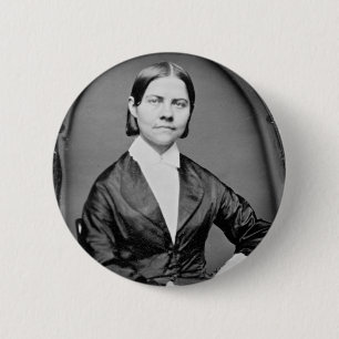 Lucy Stone American Abolitionist en Suffragist Ronde Button 5,7 Cm
