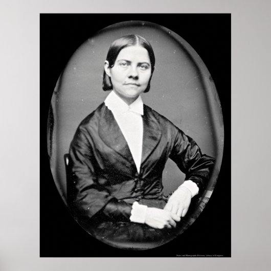 Lucy Stone Daguerreotype 1844 Poster (Voorkant)