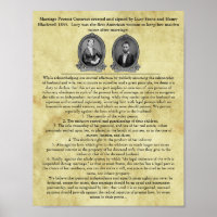 Lucy Stone Marriage Contract Suffrage Civil Rights
