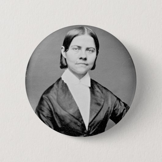 Lucy Stone Womens Civil RIghts Reformer Suffrage Ronde Button 5,7 Cm (Voorkant)