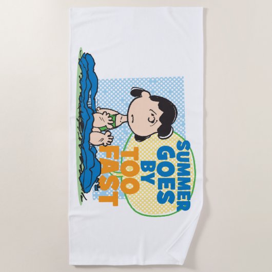 Lucy - Summy gaat te snel Strandlaken (Voorkant)