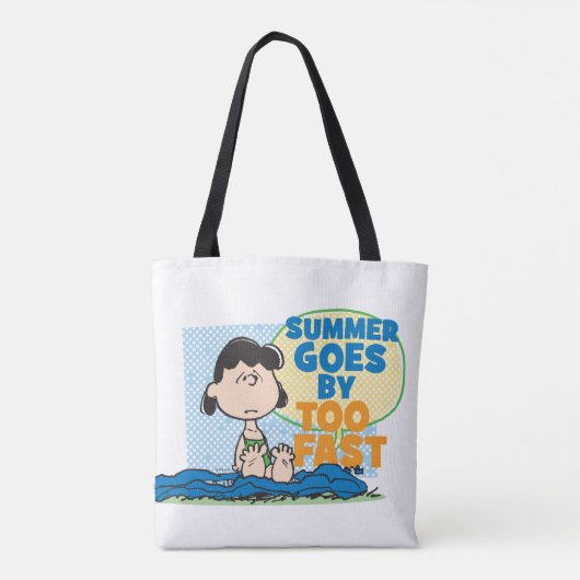 Lucy - Summy gaat te snel Tote Bag (Achterkant)