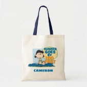 Lucy - Summy Goes By Too Fast Tote Bag (Voorkant)
