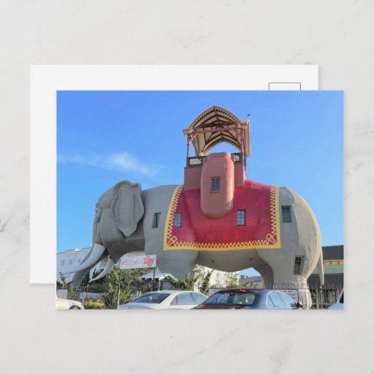 Lucy the Elephant Briefkaart (Voorkant / Achterkant)