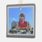 Lucy the Elephant Keramisch Ornament (Links)
