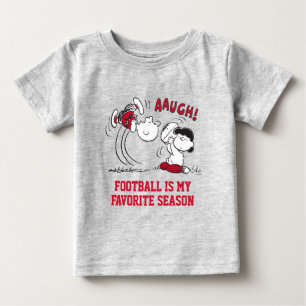 Lucy trekt weg Football van Charlie Brown