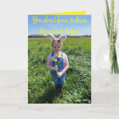 "Lucy" Wenskaart Kaart (Voorkant)