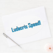 LUDACRIS SPEED! sticker (Envelop)